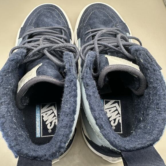 Vans Sk8-Hi MTE-1 Shoes Mens 8 US/Womens 9.5 Blues Blue Fog USPS Insulated - Picture 9 of 12